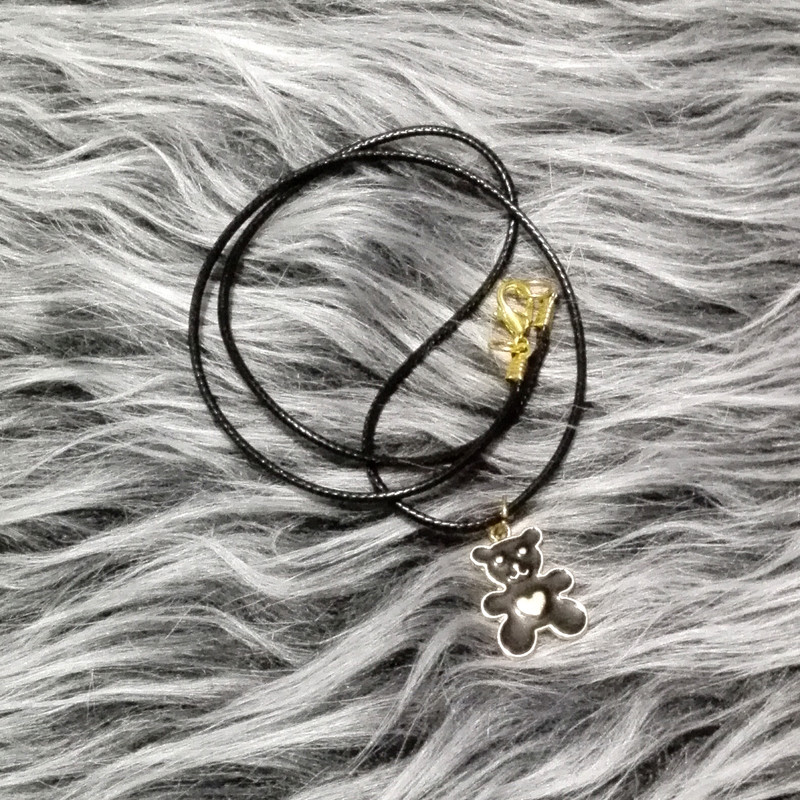 گردنبند دخترانه مدل خرسی