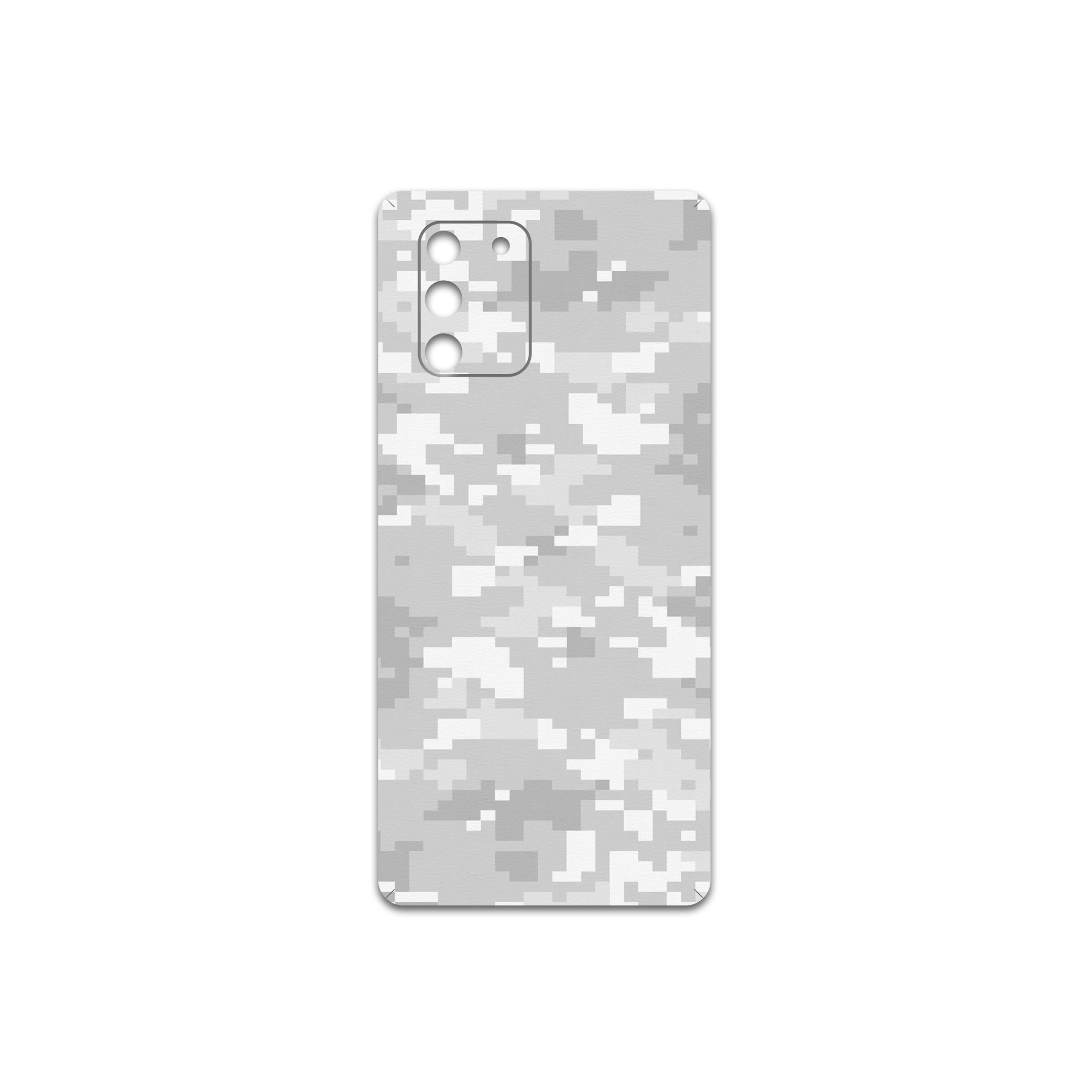 برچسب پوششی ماهوت مدل Army-Snow-Pixel مناسب برای گوشی موبایل سامسونگ Galaxy S10 Lite