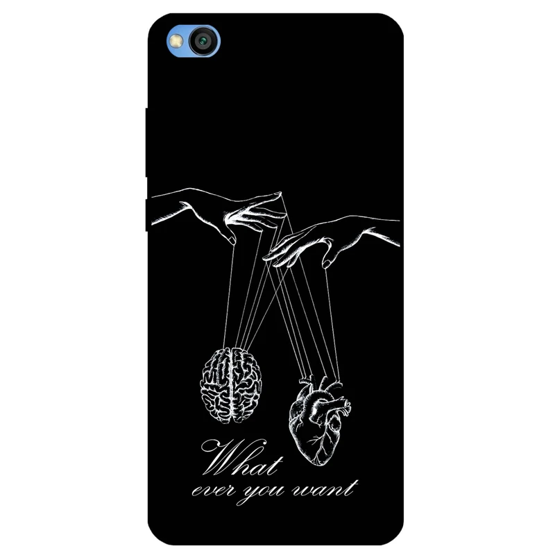 کاور مگافون طرح فکر و احساس مدل 1899 مناسب برای گوشی موبایل شیائومی Redmi Go 