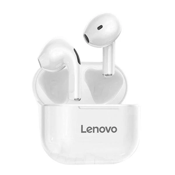 هدست مخصوص بازی بلوتوثی لنوو مدل NAS LP40 TWS bluetooth 5.0 Earphone Wireless Earbuds HiFi Stereo Bass Dual Diaphragm Type-C IP54