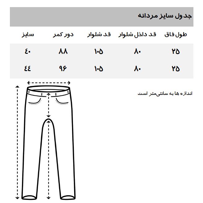 شلوار جین مردانه مانگو مدل MB805PAT - - 6
