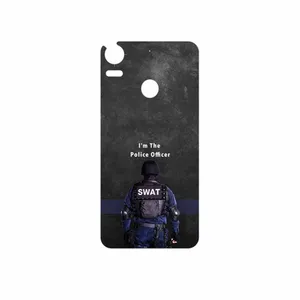 MAHOOT Police Officer Cover Sticker for HTC Desire 10 Pro
