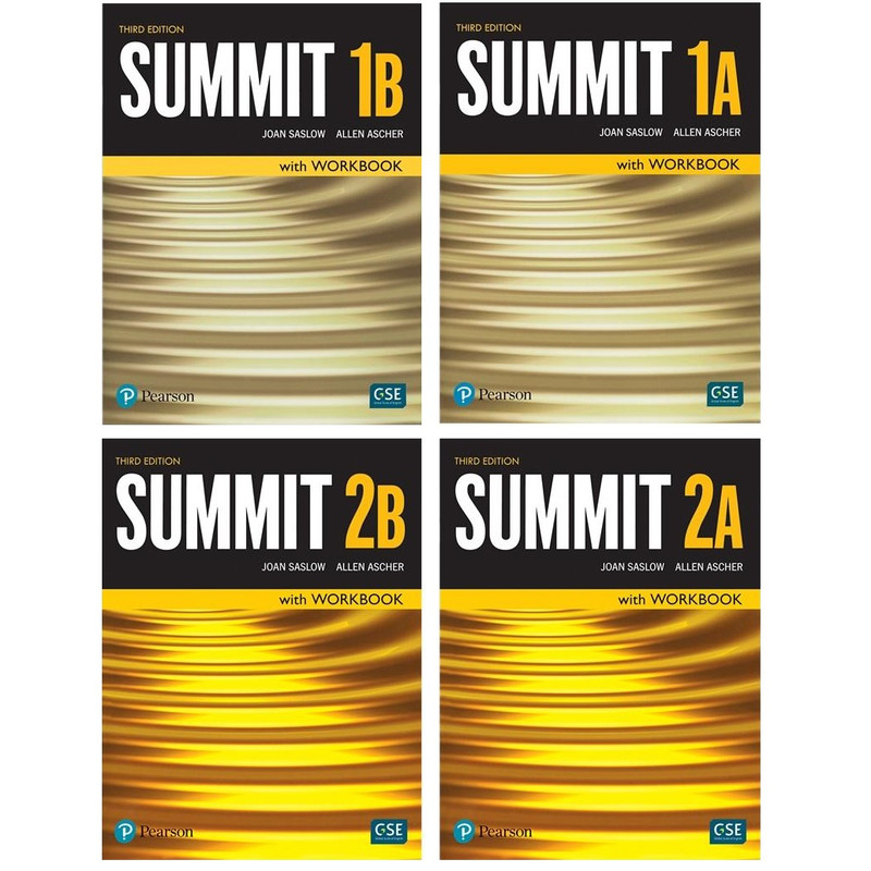 کتاب Summit Third Edition اثر Joan Saslow and Allen Ascher انتشارات Pearson چهار جلدی کتاب Summit Third Edition اثر Joan Saslow and Allen Ascher انتشارات Pearson چهار جلدی