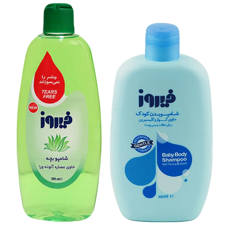 شامپو بدن و  شامپو بچه فیروز مدل A50 حجم 300 میلی لیتر