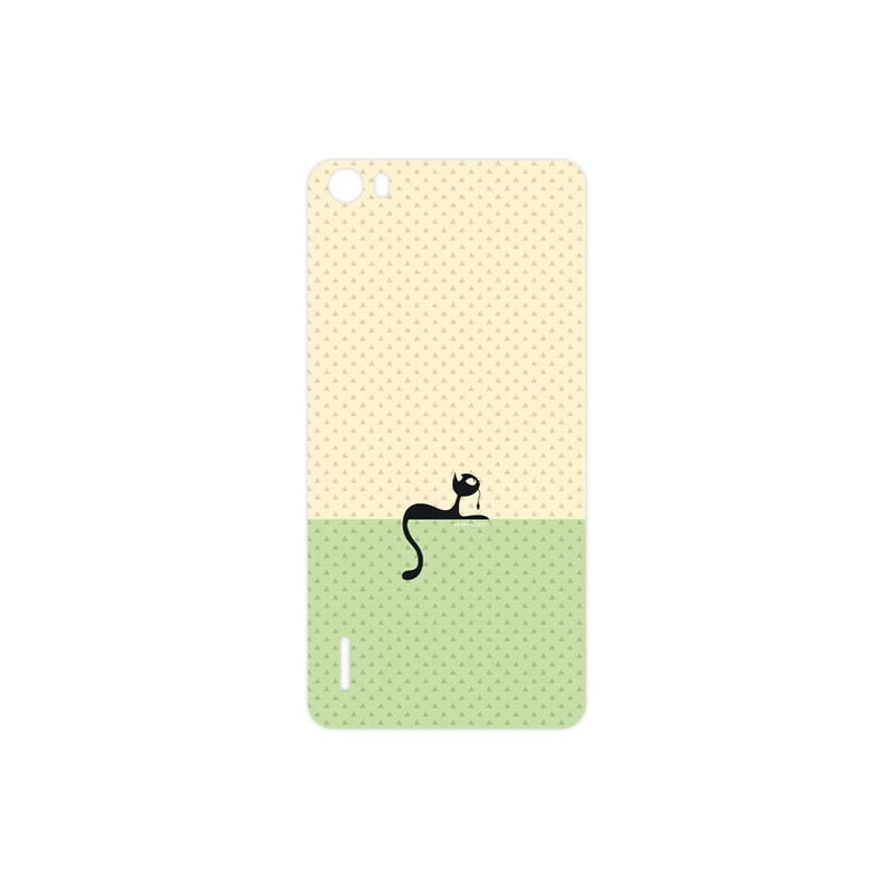 برچسب پوششی ماهوت مدل Minimal Internet Cat Icon مناسب برای گوشی موبایل آنر 6