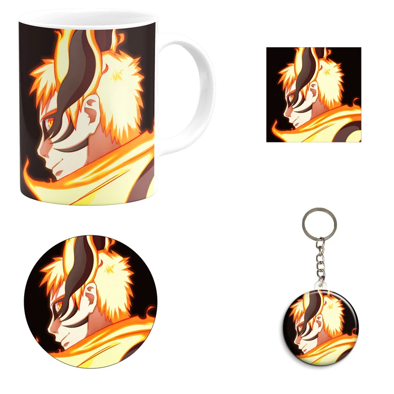 ست هدیه ماگ مدل ناروتو طرح NARUTO کد A3