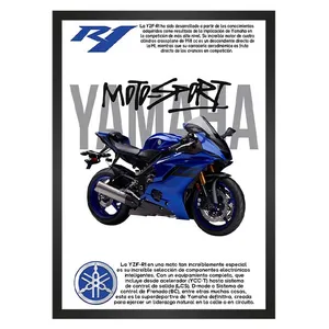 تابلو موتور سنگین آرنیاگالری طرح یاماها Yamaha R1