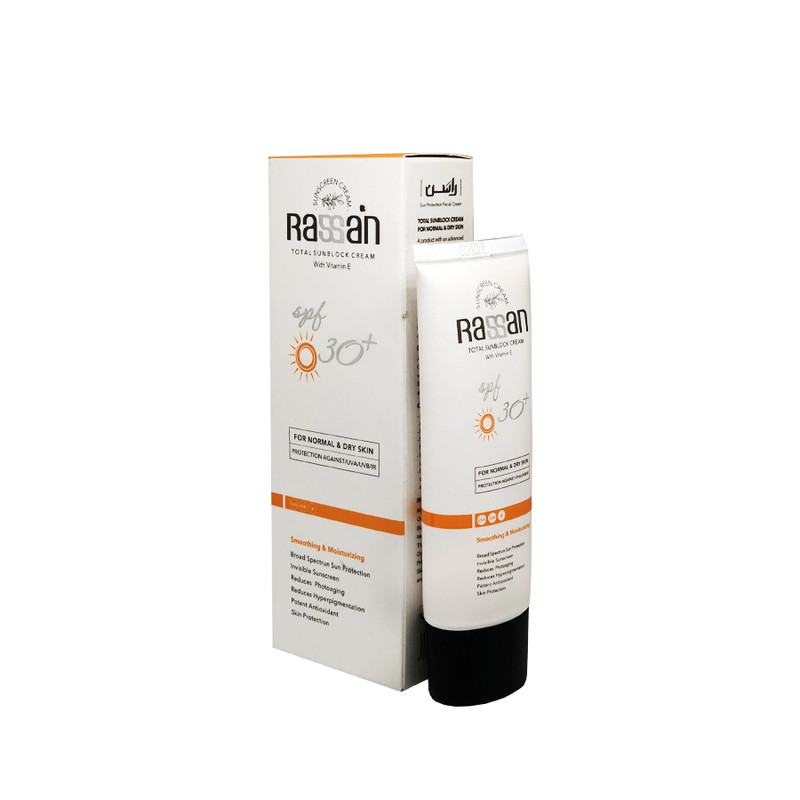 کرم ضد آفتاب بدون رنگ راسن SPF 30 مدل spectrun مناسب پوستهای معمولی حجم 40 میلی لیتر کرم ضد آفتاب بدون رنگ راسن SPF 30 مدل spectrun مناسب پوستهای معمولی حجم 40 میلی لیتر