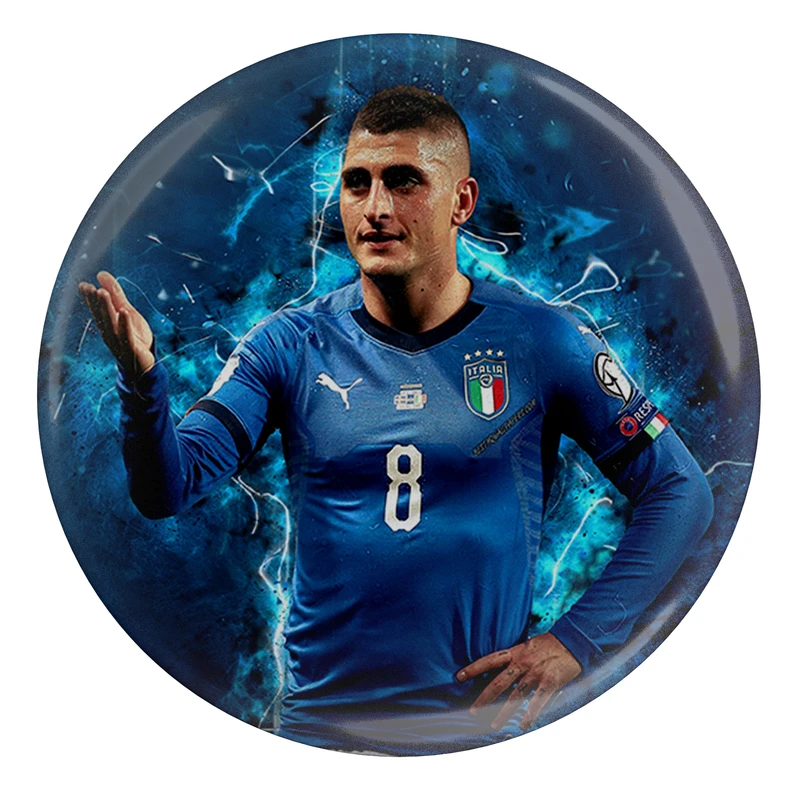 مگنت طرح بازیکن فوتبال پاریس سن ژرمن فرانسه مارکو وراتی ایتالیا مدل S5512 