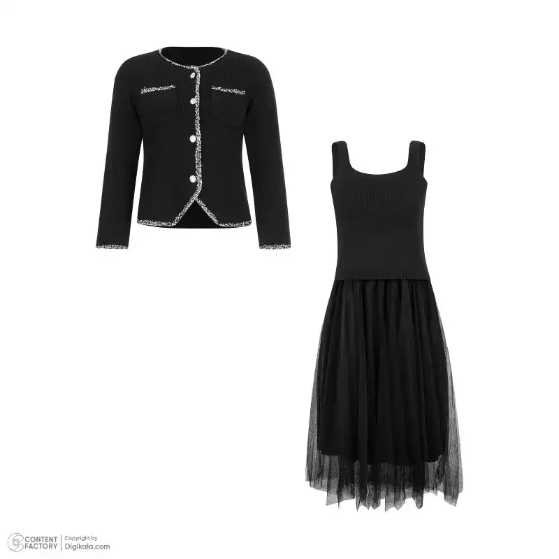 ست کت و سارافون زنانه مدل 01