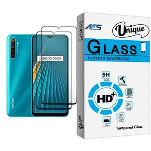 AFS Unique Glass MIX002 Screen Protector For Realme 5i Pack Of 2