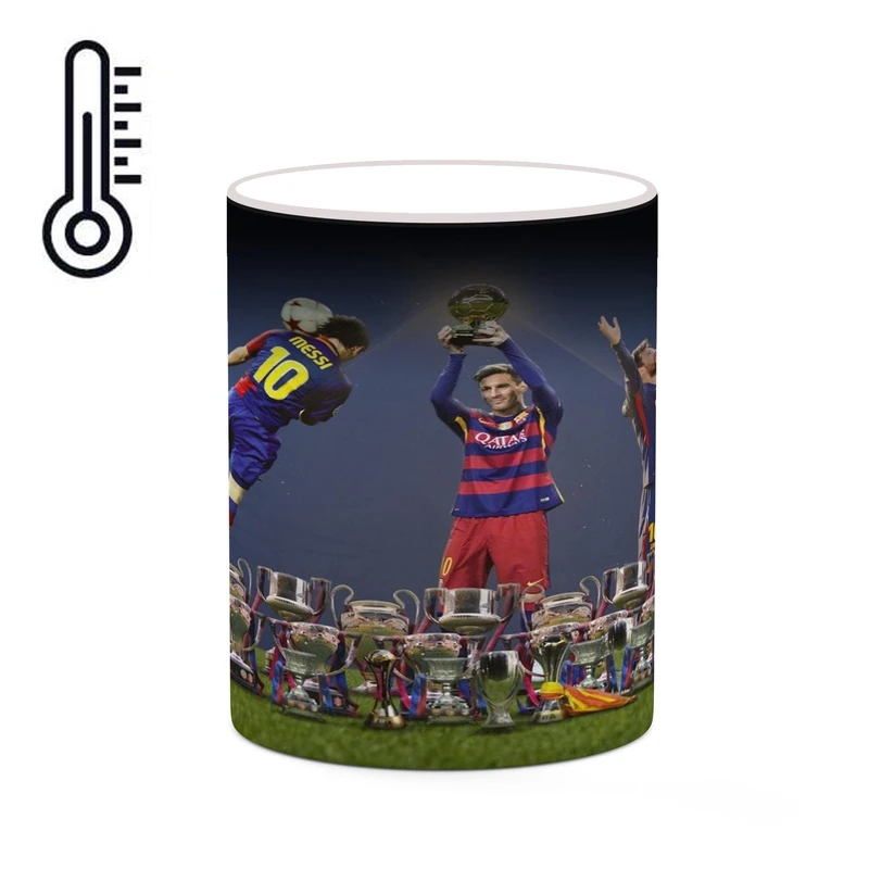 ماگ حرارتی کاکتی طرح Leo Messi لئو مسی مدل mgh42456