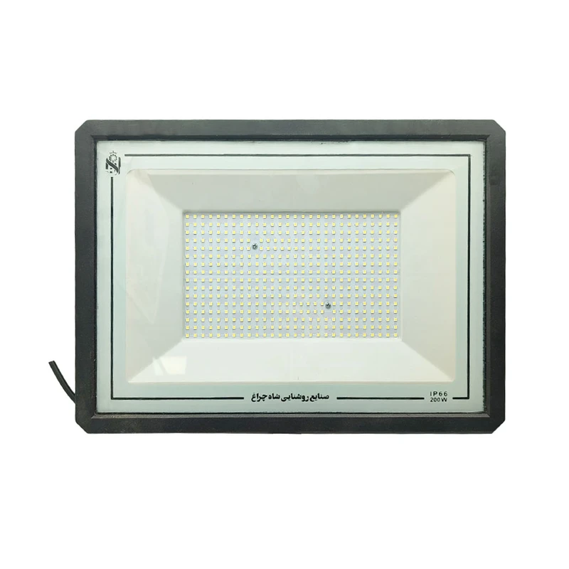 پروژکتور ال ای دی 200 وات شاهچراغ مدل IP65 ABAN