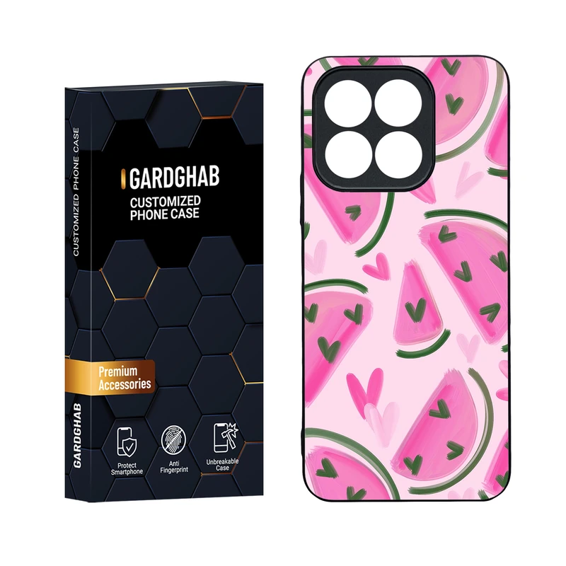 کاور گارد قاب مدل دور ژله ای فانتزی مناسب برای گوشی موبایل آنر Honor X8b 4G