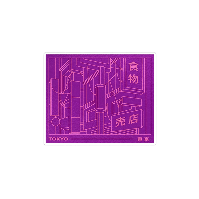 استیکر لپ تاپ ماسا دیزاین طرح خیابان مدل STKJO