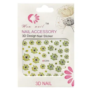 برچسب لنز ناخن مدل E-395