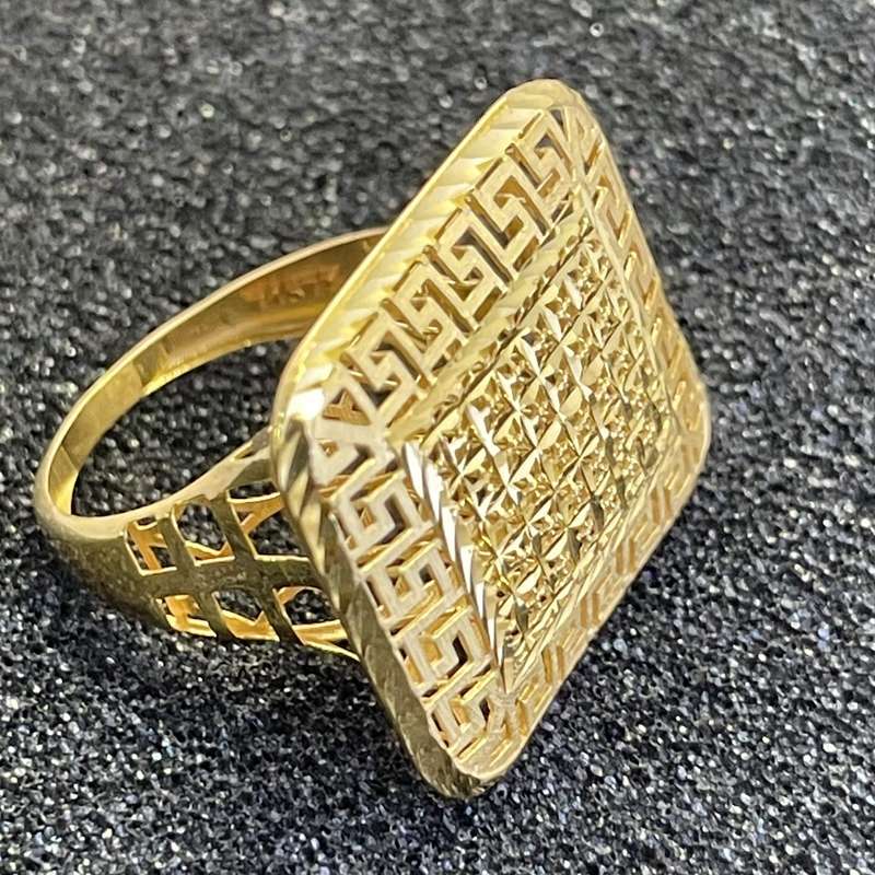 انگشتر طلا 18 عیار زنانه مدل MJ-329