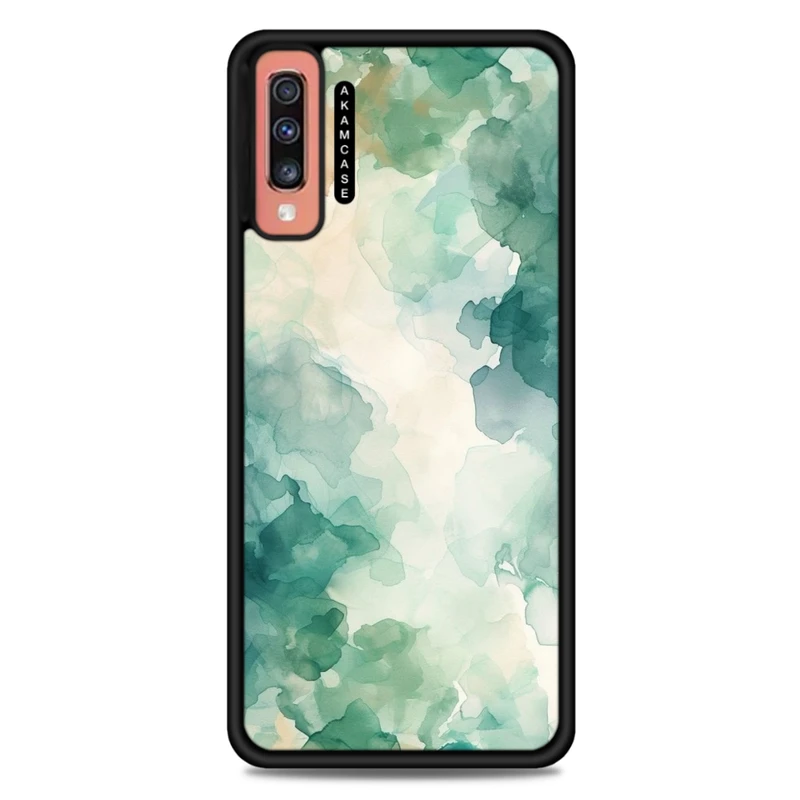کاور آکام مدل AMC-WSGA70-WATER COLOR-20 مناسب برای گوشی موبایل سامسونگ Galaxy A70