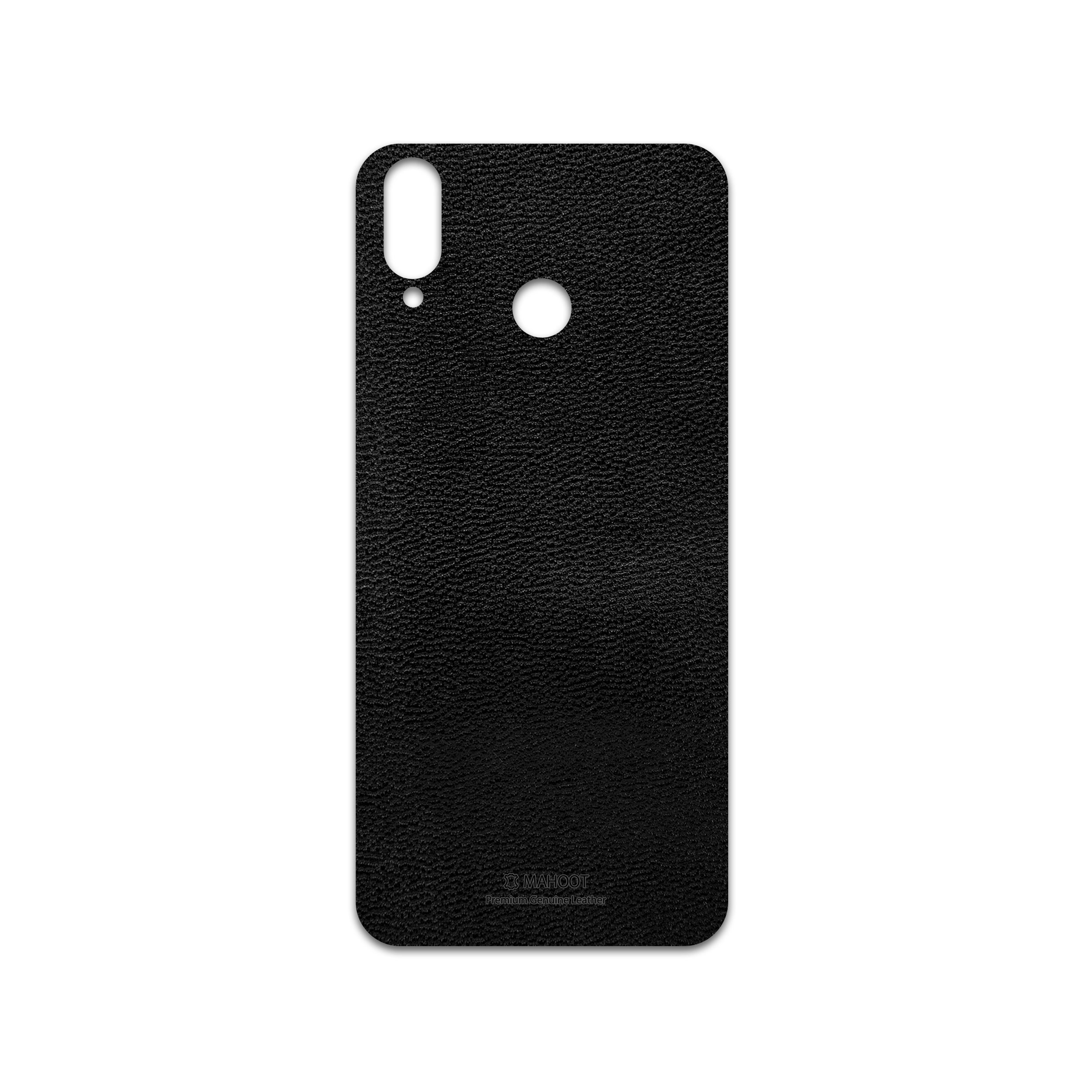 برچسب پوششی ماهوت مدل Black-Leather مناسب برای گوشی موبایل جی پلاس Q10