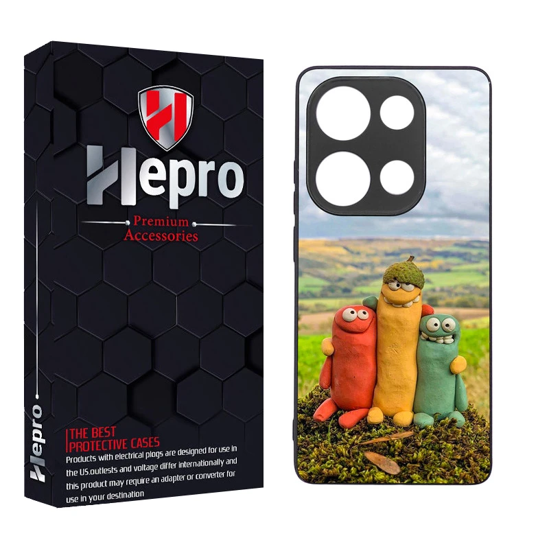 کاور هپرو طرح فانتزی مدل TPU مناسب برای گوشی موبایل شیائومی Redmi Note 13 Pro 4G