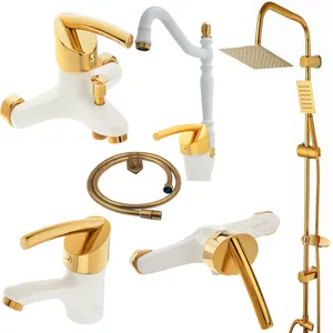  ست شیرآلات لیگوریا مدل 1112 مجموعه 6 عددی