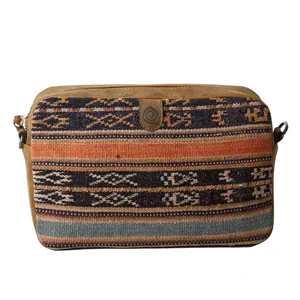 کیف رودوشی چرم غالین مدل ماهینی