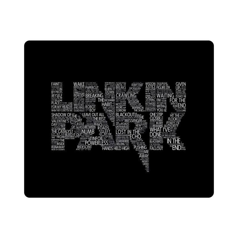 ماوس پد هومرو مدل  MP1569-SIZE2437 طرح لینکین پارک 