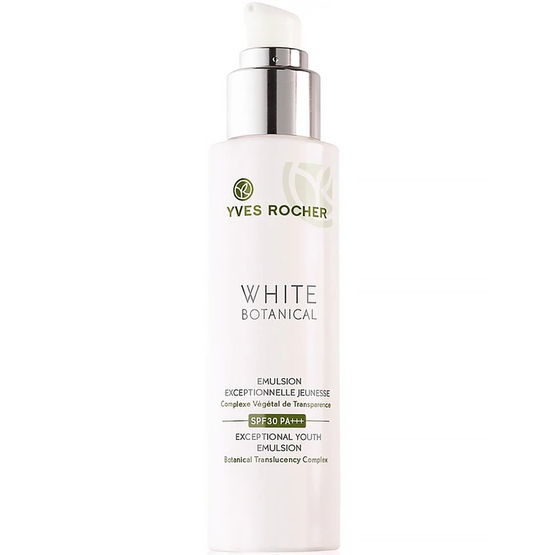 امولسیون جوان کننده ایو روشه مدل White Botanical  حجم 50 میلی لیتر