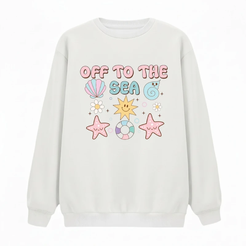 سویشرت زنانه مدل ستاره دریایی 