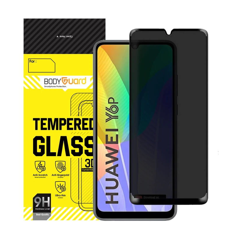 محافظ صفحه نمایش حریم شخصی بادیگارد مدل PH مناسب برای گوشی موبایل هواوی Y6P