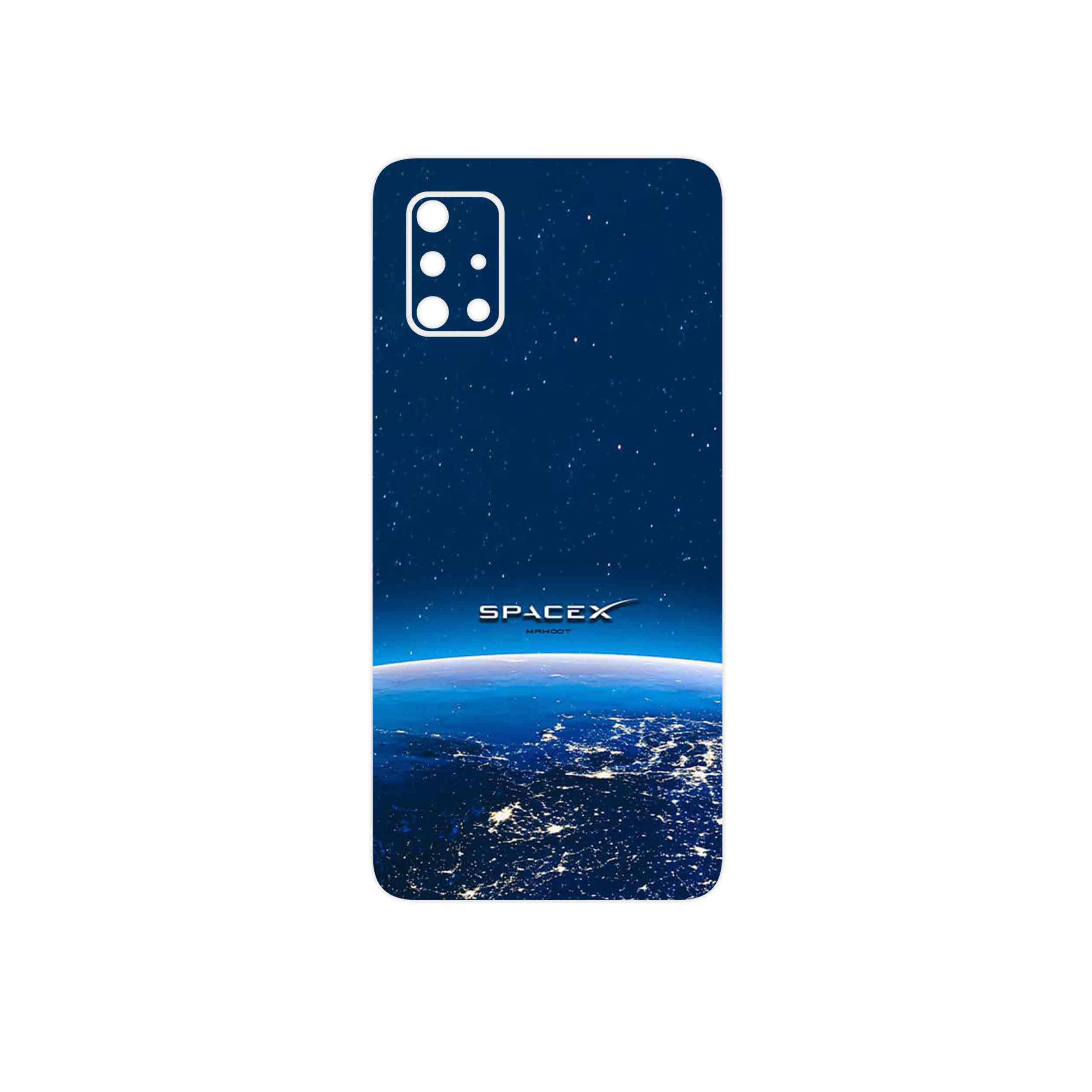 برچسب پوششی ماهوت مدل Space X مناسب برای گوشی موبایل سامسونگ Galaxy A71 5G