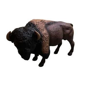 فیگور مدل بوفالو وحشی ارتفاع 12 سانتی متر