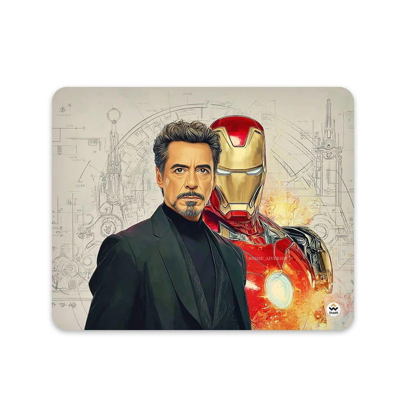 ماوس پد شادیت مدل Iron Man کد761 سایز 24*19 سانتی متر