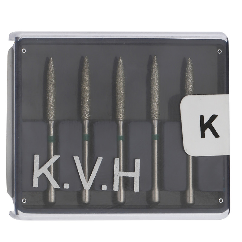 فرز دندانپزشکی کاویچ مدل شعله شمعی کد 010-862 بسته 5 عددی
