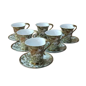 ست فنجان و نعلبکی 12 پارچه مدل fm2020