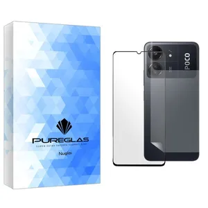 Pureglas NueGlas Screen Protector For Xiaomi Poco C65 With Back Protector