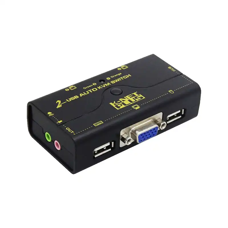 سوییچ دو پورت VGA KVM کی نت پلاس مدل P022