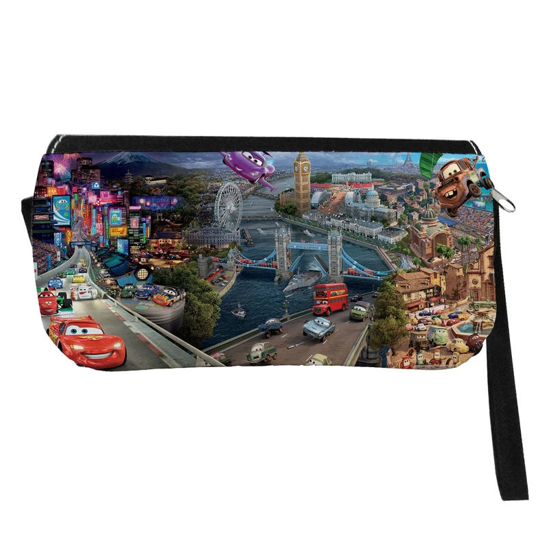  جامدادی طرح ماشین ها مدل دو زیپ کد 10