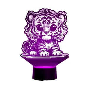 چراغ خواب اتاق کودک مدل بالبینگ بچه شیر 2