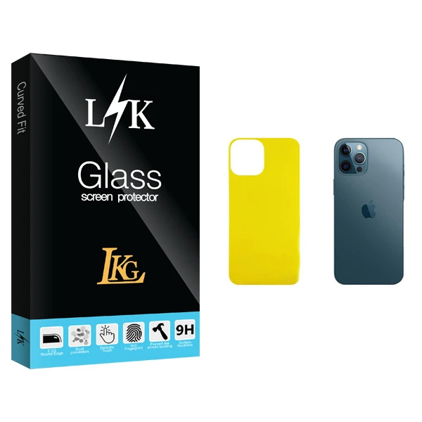 محافظ پشت گوشی ال کا جی مدل LK Glass مناسب برای گوشی موبایل اپل iPhone 12 Pro Max