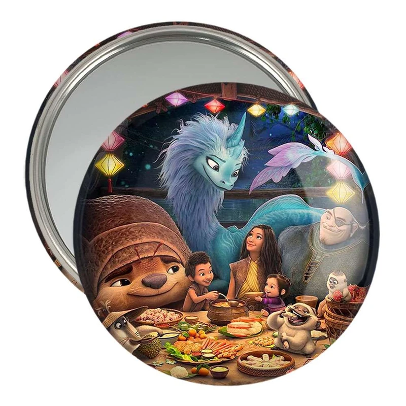 آینه جیبی خندالو طرح رایا و آخرین اژدها Raya and the Last Dragon کد 4789