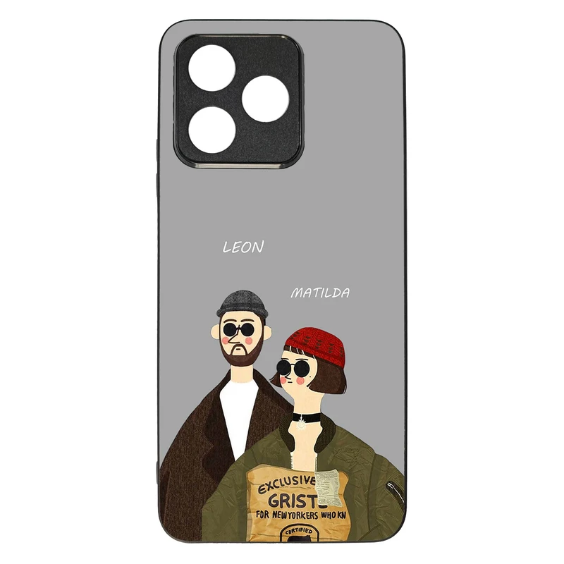 کاور قاب گارد گوشی طرح لئون و ماتیلدا کد TPU-095 مناسب برای گوشی موبایل ریلمی C53