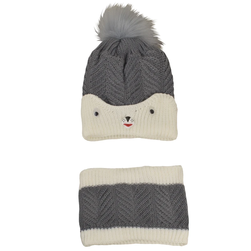 ست کلاه و شال گردن بچگانه مدل 4360