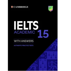 کتاب IELTS 15 ACADEMIC اثر جمعی از نویسندگان انتشارات Cambridge