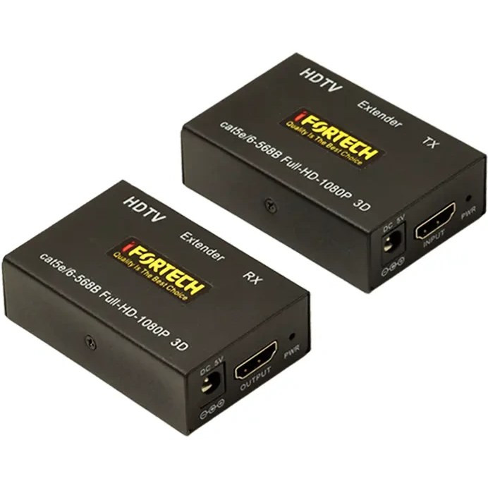 اکستندر HDMI  آیفورتک مدل MHDTV-60M بسته دو عددی