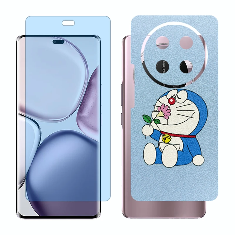 محافظ صفحه نمایش آنتی بلو گلس مدل Together مناسب برای گوشی موبایل آنر X9c به همراه برچسب پوششی