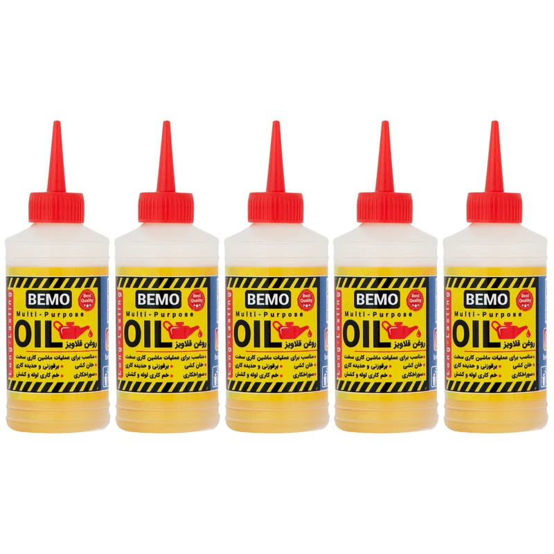 روغن قلاویز بمو مدل HEF2 حجم 80 میلی لیتر بسته 5 عددی