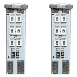 لامپ چراغ خودرو مدل ۱۸ تایی - Qimiz.SMD پایه آریایی فشاری بسته ۲ عددی