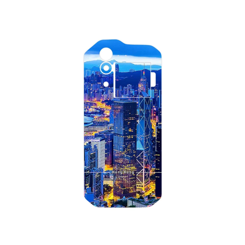 برچسب پوششی ماهوت مدل Hong Kong City مناسب برای گوشی موبایل کاترپیلار S60
