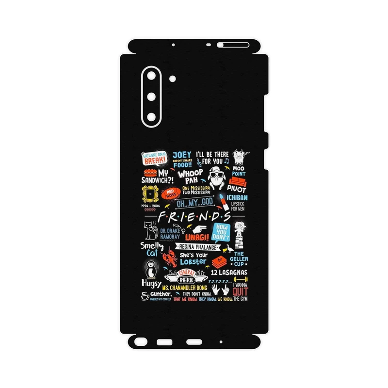 برچسب پوششی ماهوت مدل Friends 2-FullSkin مناسب برای گوشی موبایل سامسونگ Galaxy Note 10